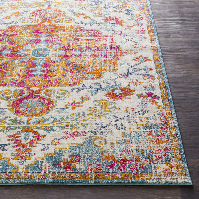 Harput HAP-1065 3'11' x 5'7' Yellow Rug