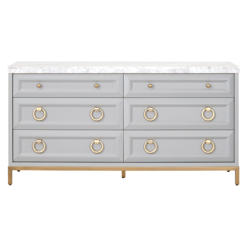 6-Drawer Double Dresser