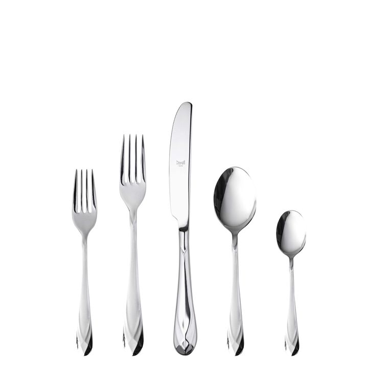 Diamante Flatware Set 5 Pieces