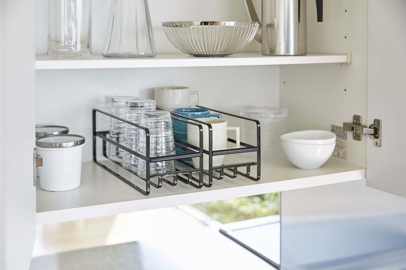 Glass and Mug Cabinet Organizer