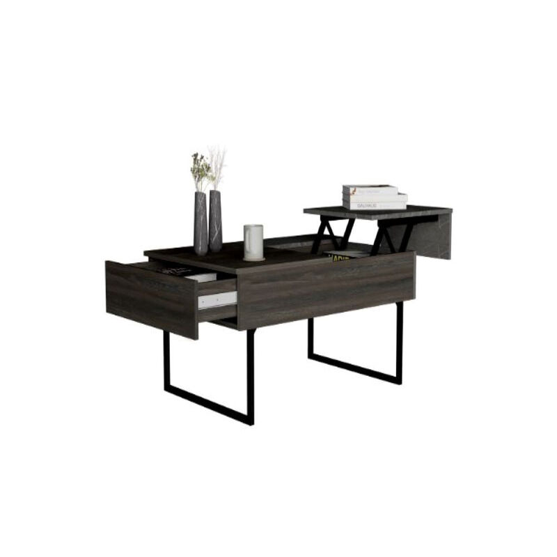 Lift Top Coffee Table 2 Dazza, Living Room, Espresso / Onyx