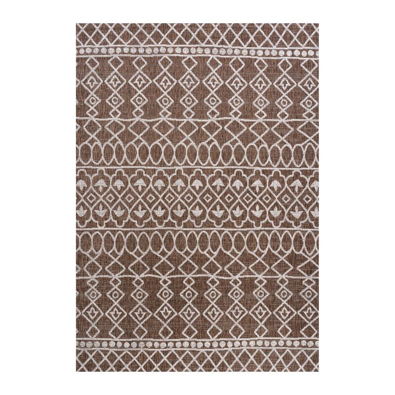 Kafel Tribal Bohemian Indoor/Outdoor Area Rug