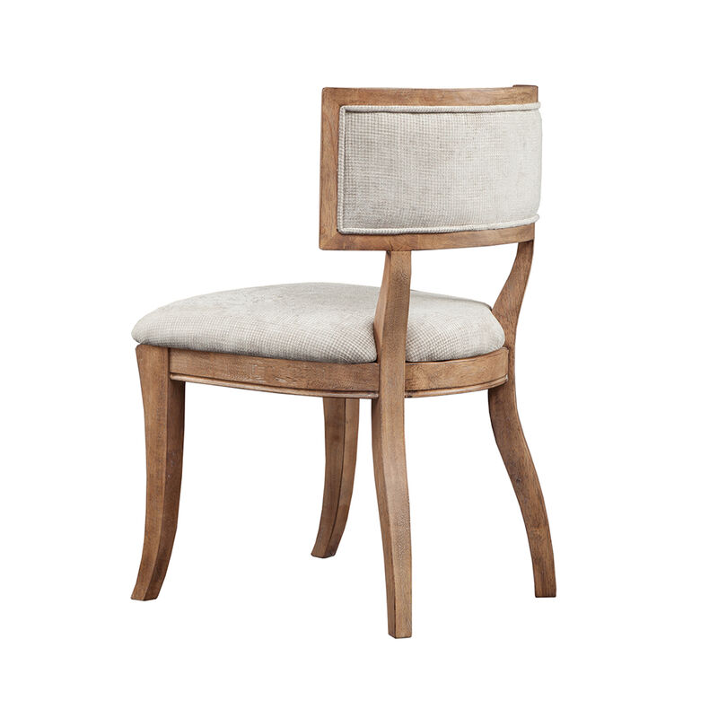 Gracie Mills Harold Contemporary Rustic Dining Chair Set of 2