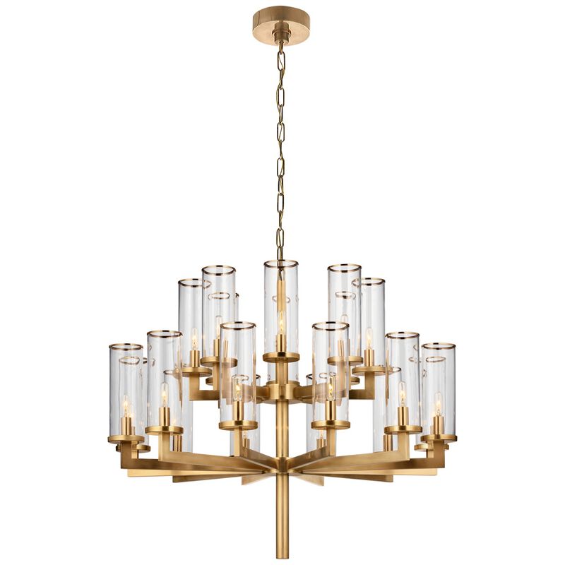 Kelly Wearstler Liaison Double Tier Chandelier Collection