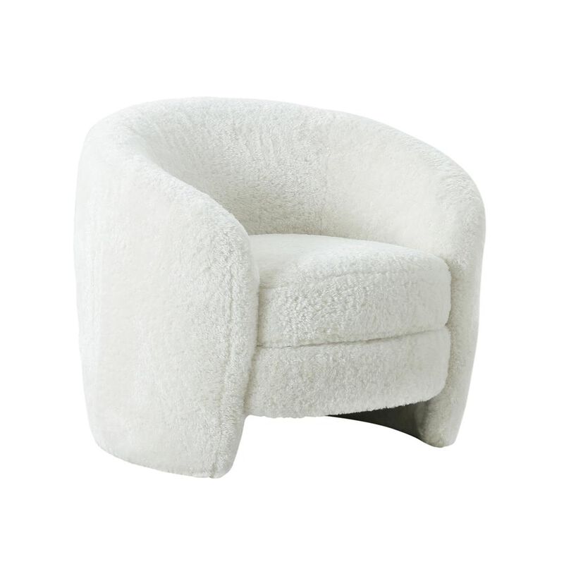 Belen Kox Luxe Faux Shearling Armchair, Belen Kox