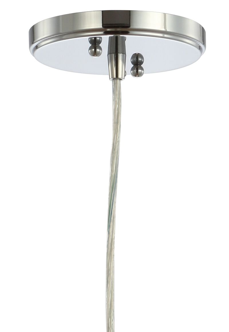 Goldwater Adjustable Drop Metal/Glass LED Pendant