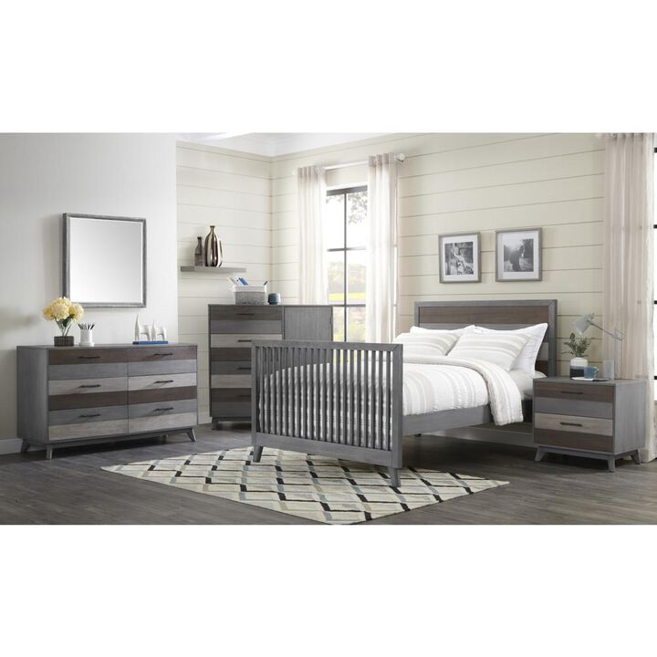 Soho Baby Cascade Nightstand Multi Tone Gray