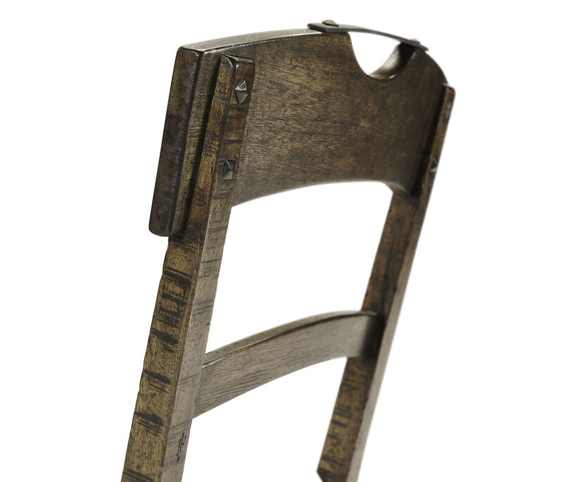 Driftwood Planked Side Chair