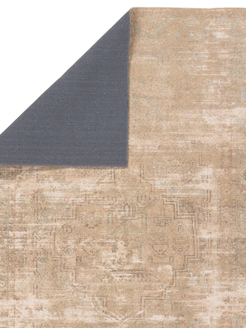 Edage Leshni Tan/Taupe 4' x 6' Rug