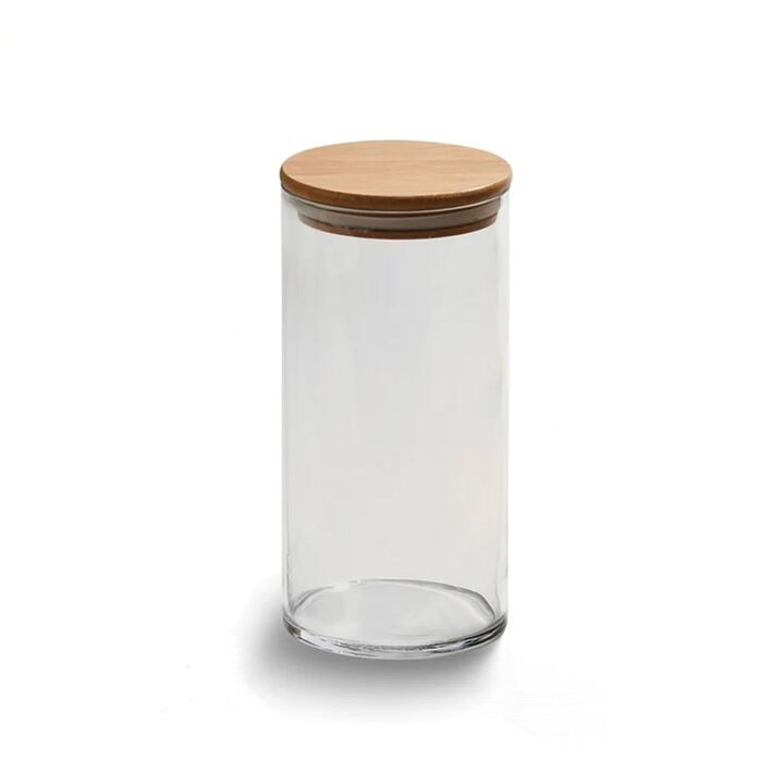 Medium Round Glass Container