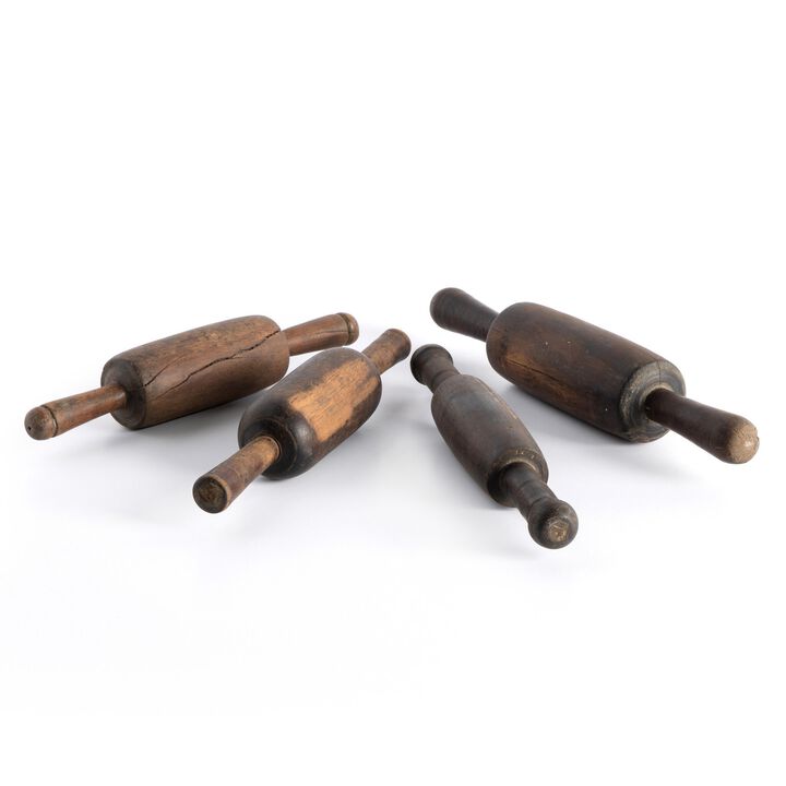 Found Chapati Rollers (Set Of 4)