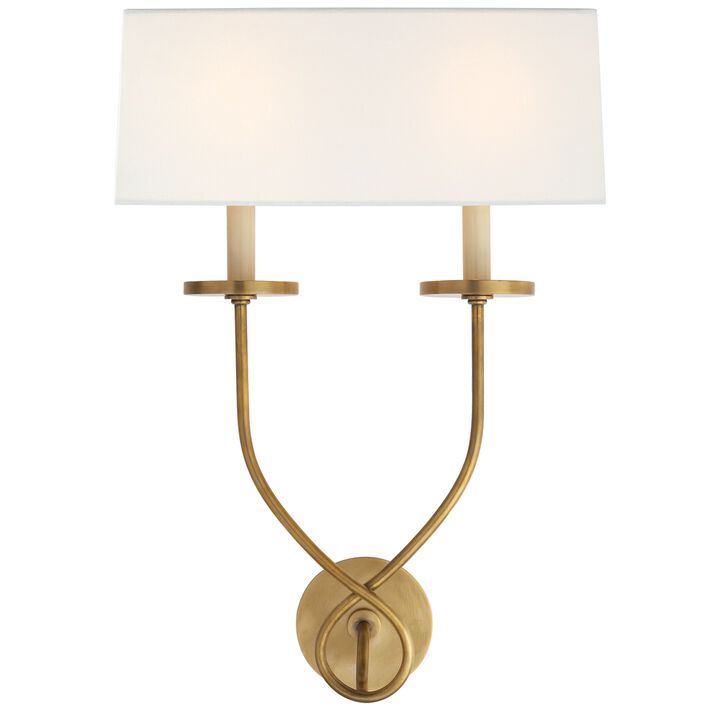 Symmetric Twist Double Sconce