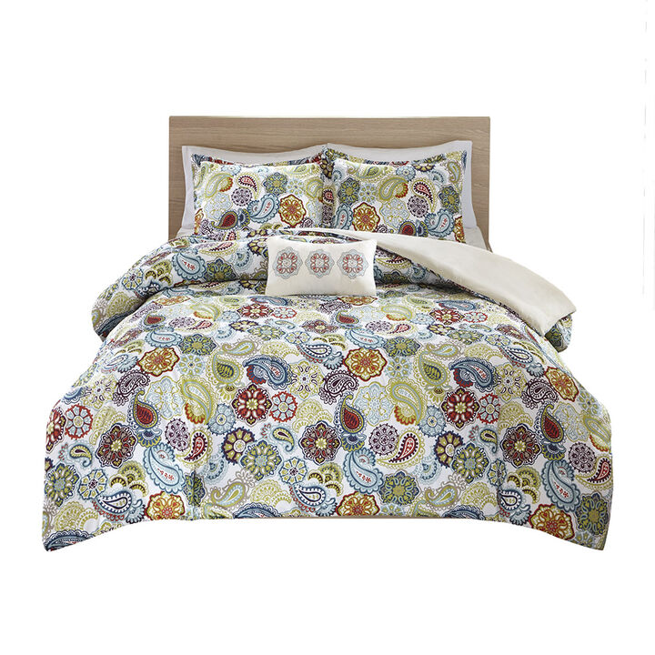 Gracie Mills Rhydian Paisley Harmony Comforter Set