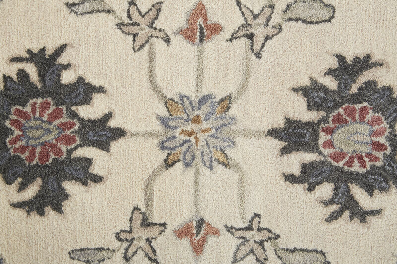 Rylan 8641F Ivory/Blue/Tan 8' x 10' Rug