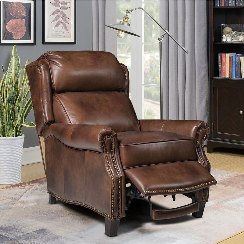 Barcalounger 7-3058 Meade Recliner, Cognac