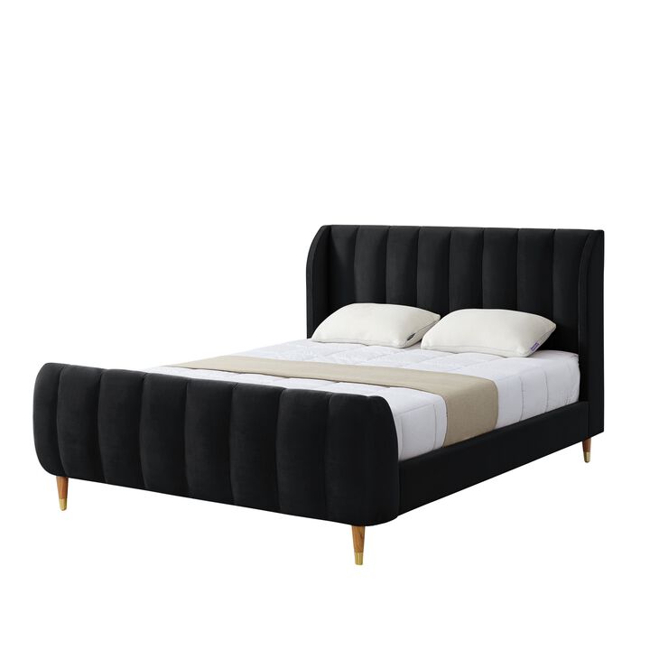 Loft Lyfe Massimo Velvet Platform Bed