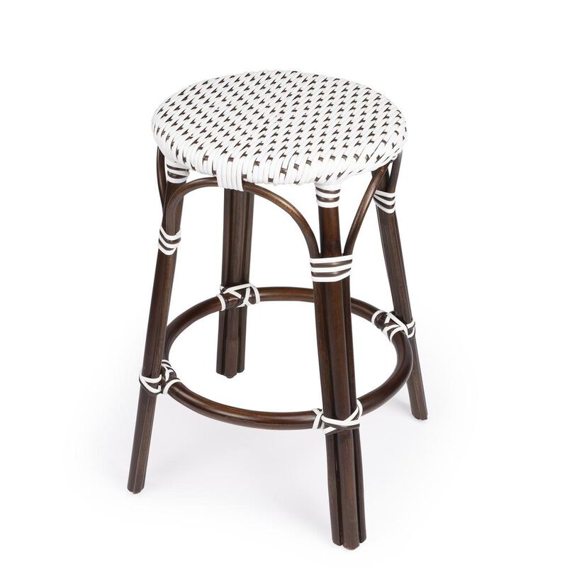 Belen Kox Coastal Rattan Counter Stool, Belen Kox