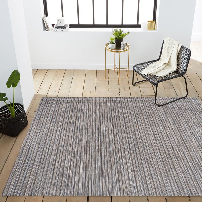 Finn Modern Farmhouse Pinstripe Area Rug