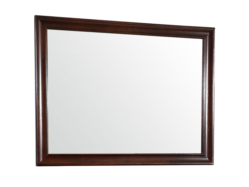 LaVita 45 in. x 33 in. Modern Rectangle Framed Dresser Mirror