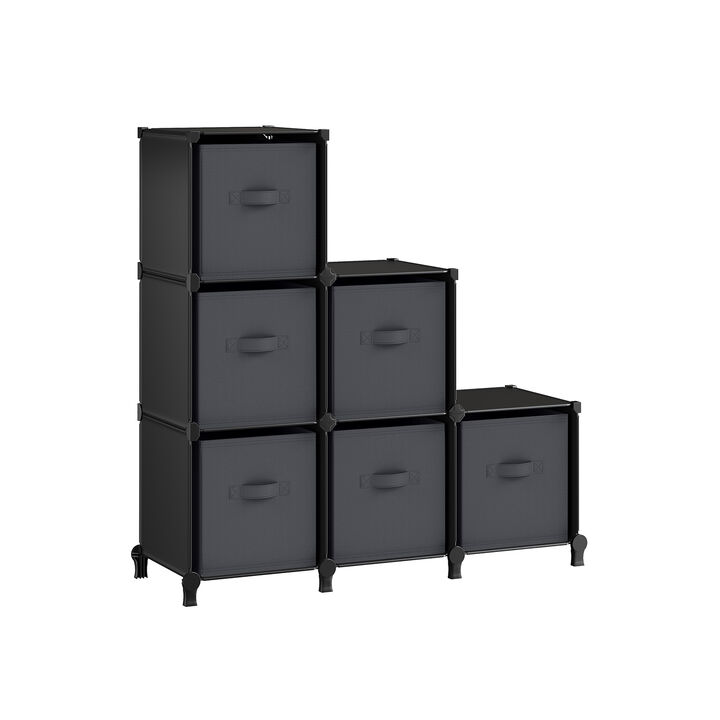 Cube Storage Organizer with 6 Storage Boxes