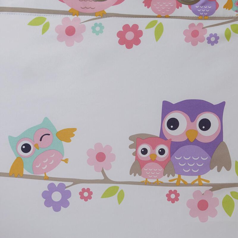 Belen Kox Wise Wendy Owl Blackout Window Panel, Belen Kox