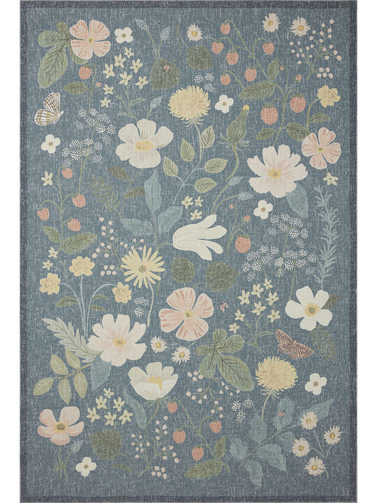 Cotswolds COT01 Teal 18" x 18" Sample Rug