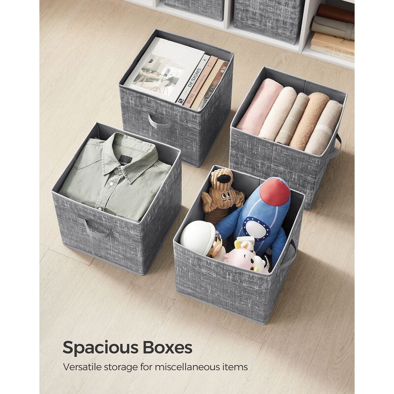 Non-Woven Fabric Storage Cubes with Double Handles