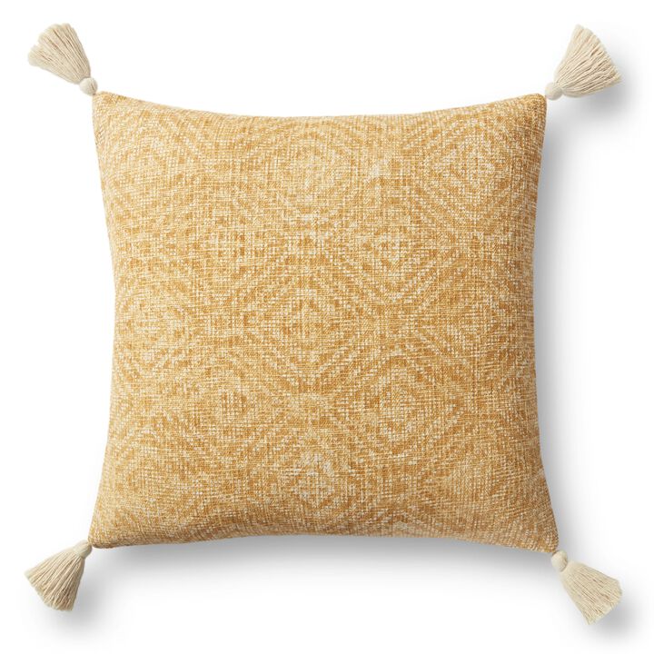 P0621 Yellow 22"x22" Poly Pillow