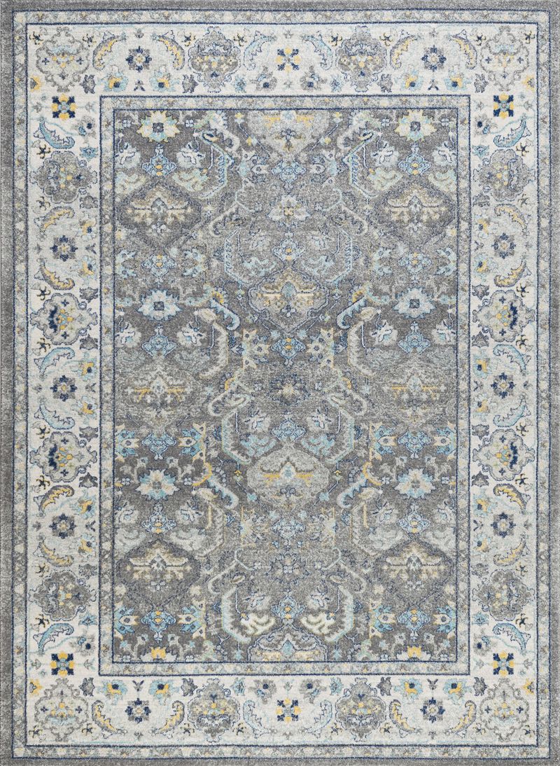 Pasargad Home Turkish Chelsea Design Grey Area Rug-12' 0'' X 15' 0''