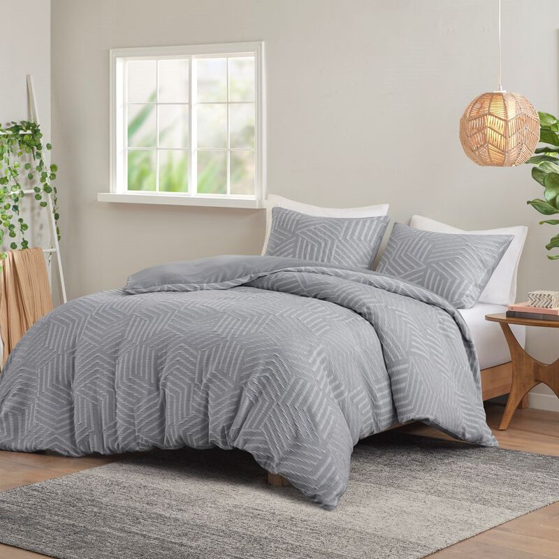 Gracie Mills Eirian Elegance Unveiled 3-Piece MatelassÃ© Jacquard Comforter Ensemble