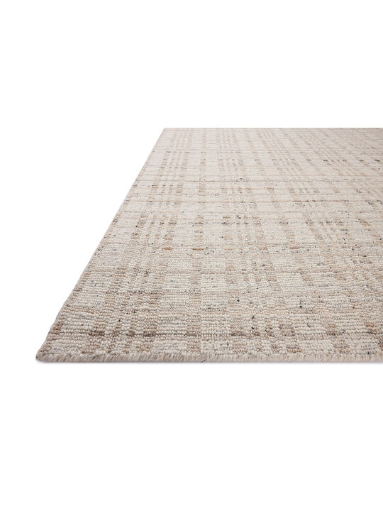 Sonya Ivory/Natural 18" x 18" Sample Rug