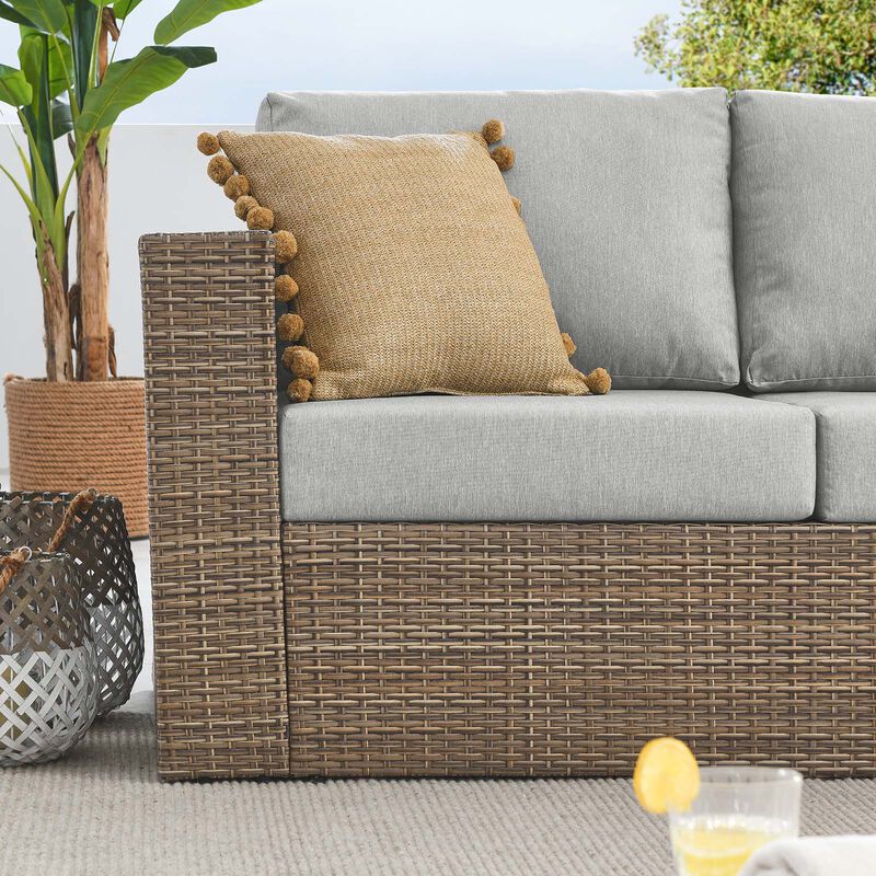 Modway - Convene Outdoor Patio Outdoor Patio Left-Arm Loveseat