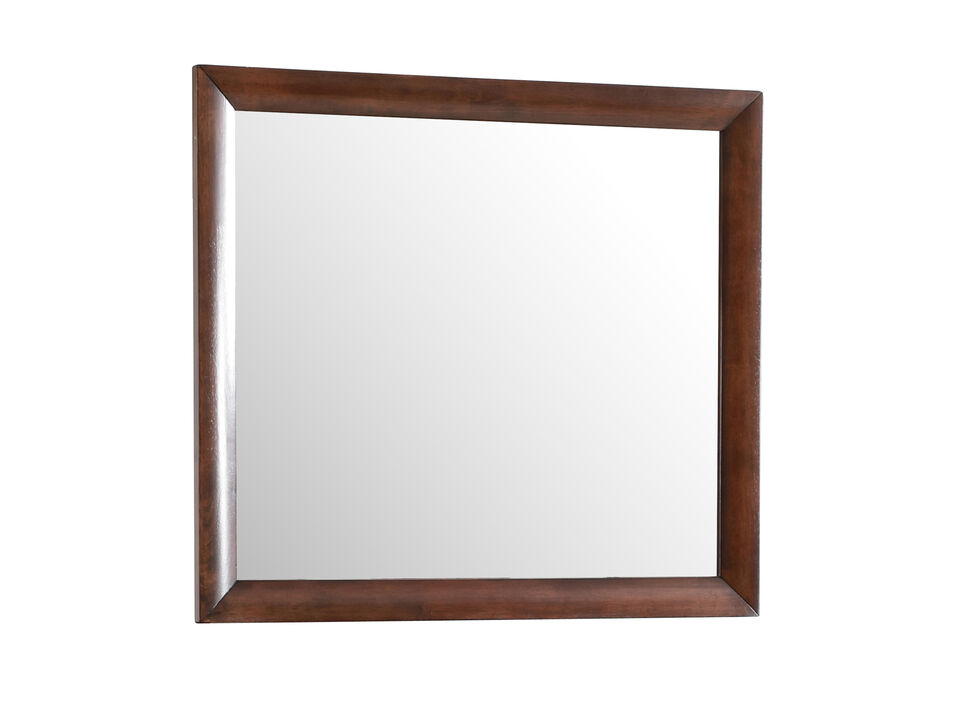 Marilla 35 in. x 39 in. Modern Rectangle Framed Dresser Mirror