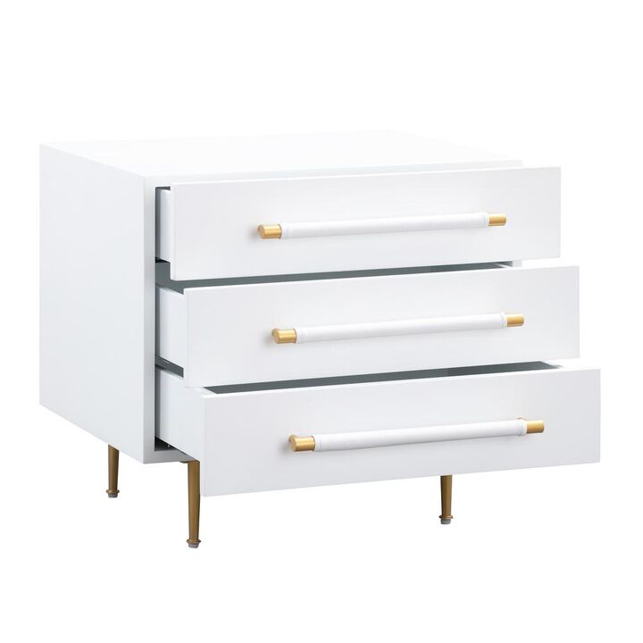 Belen Kox Pure Modern 2 Drawer Nightstand, Belen Kox