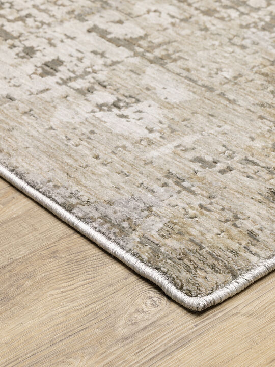 Nebulous 3'3" x 5' Beige/Grey Rug