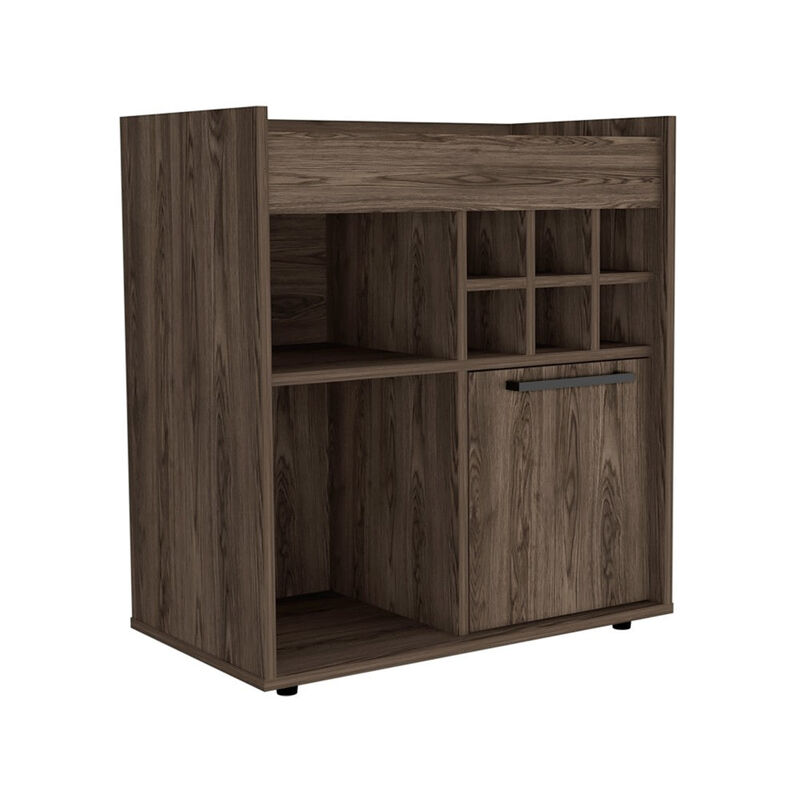 Bar Cabinet Dext, Living Room, Dark Walnut