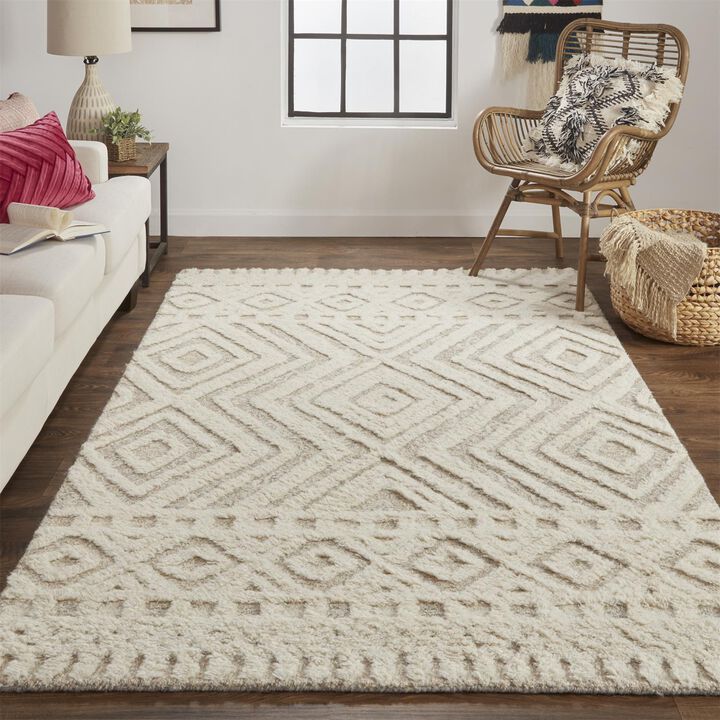 Anica 8010F Ivory/Tan 10' x 14' Rug