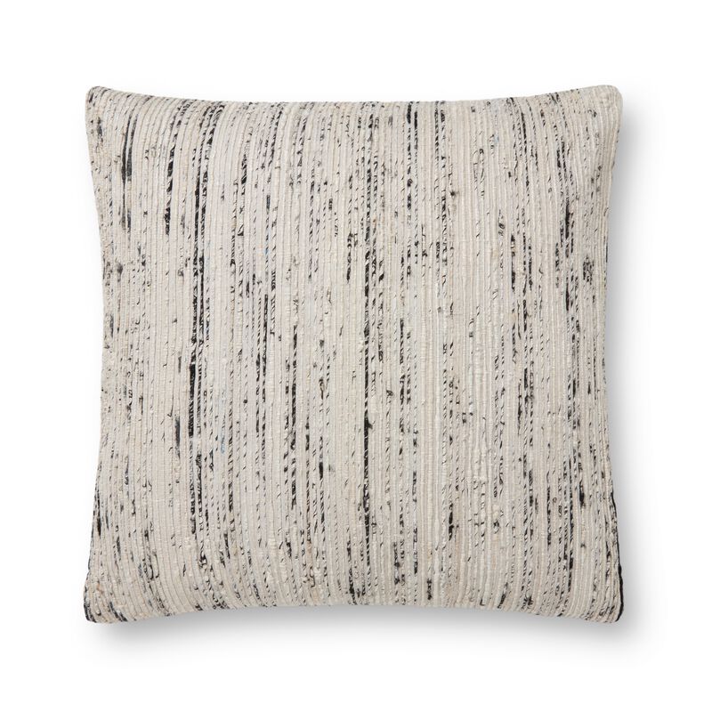 P0242 Silver/Multi 22"x22" Poly Pillow