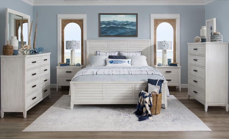 Edgewater Cal King Panel Bed