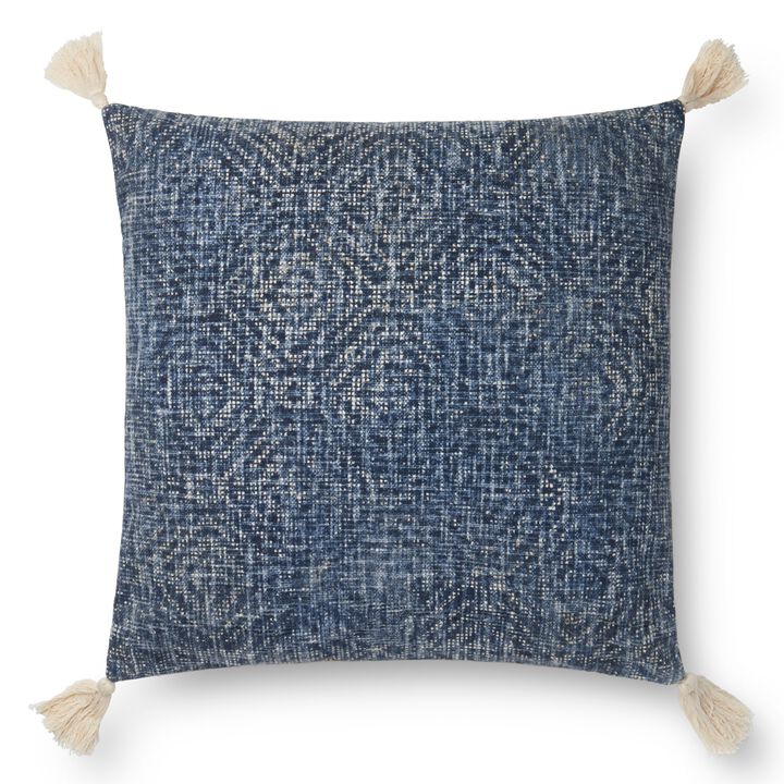 P0621 Blue 22"x22" Poly Pillow