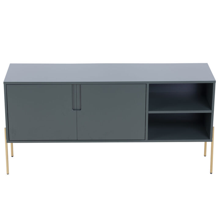 Mid Century Sideboard Buffet Table or TV Stand with Storage for Living Room Kitchen - Stylish and Functional Furniture with Ample Space for Organizing