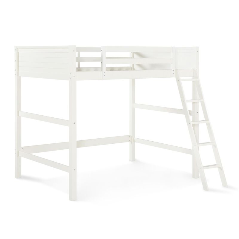 DHP Carlson Loft Bed for Kids Bedroom, Full Size Frame