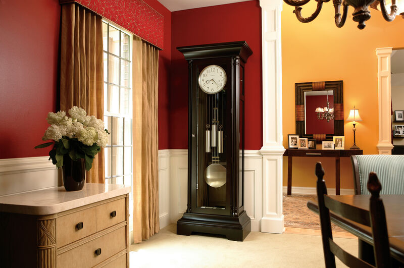 Howard Miller 611032 Howard Miller Seville Floor Clock 611032 Black Coffee