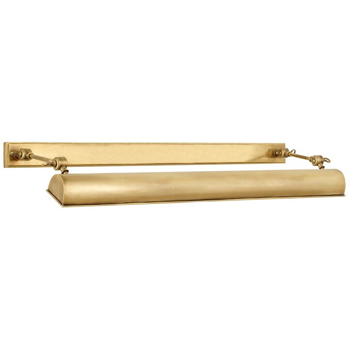 Anette 24" Picture Light in Natural Brass