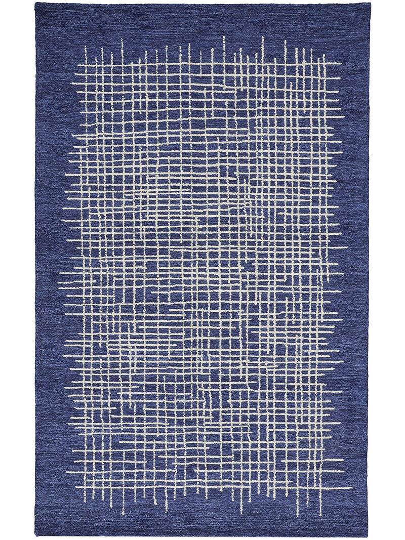 Maddox 8630F Blue/Ivory 9' x 12' Rug