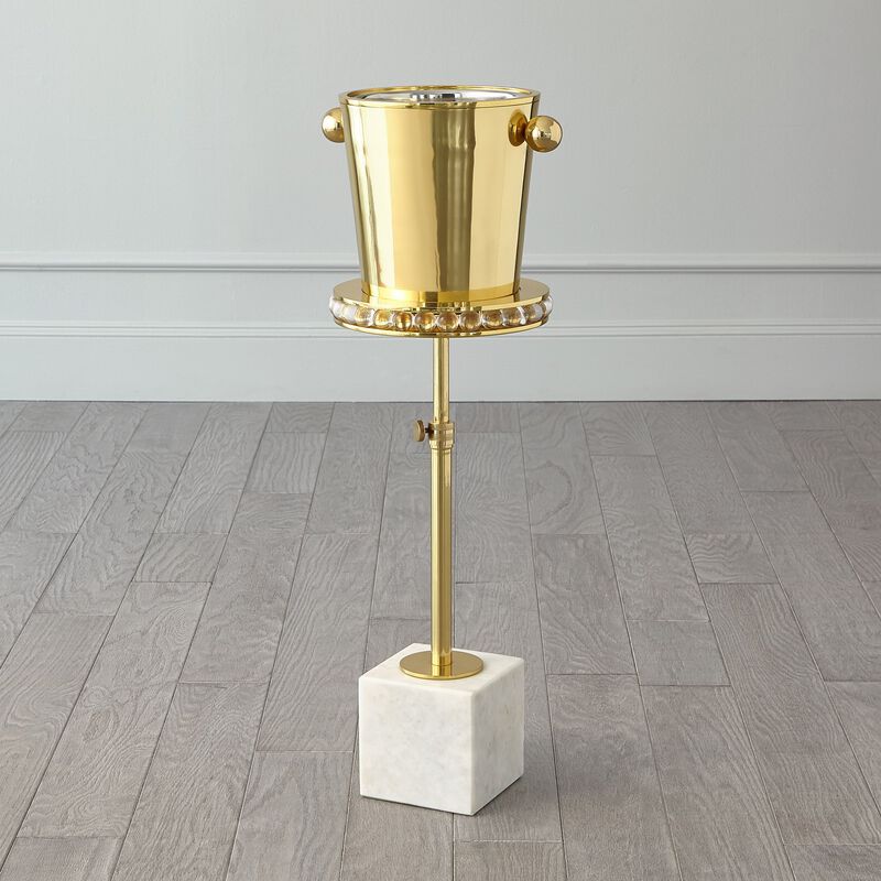 Margot Brass Champagne Bucket