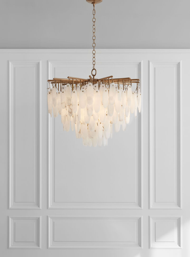 Cora Med Waterfall Chandelier