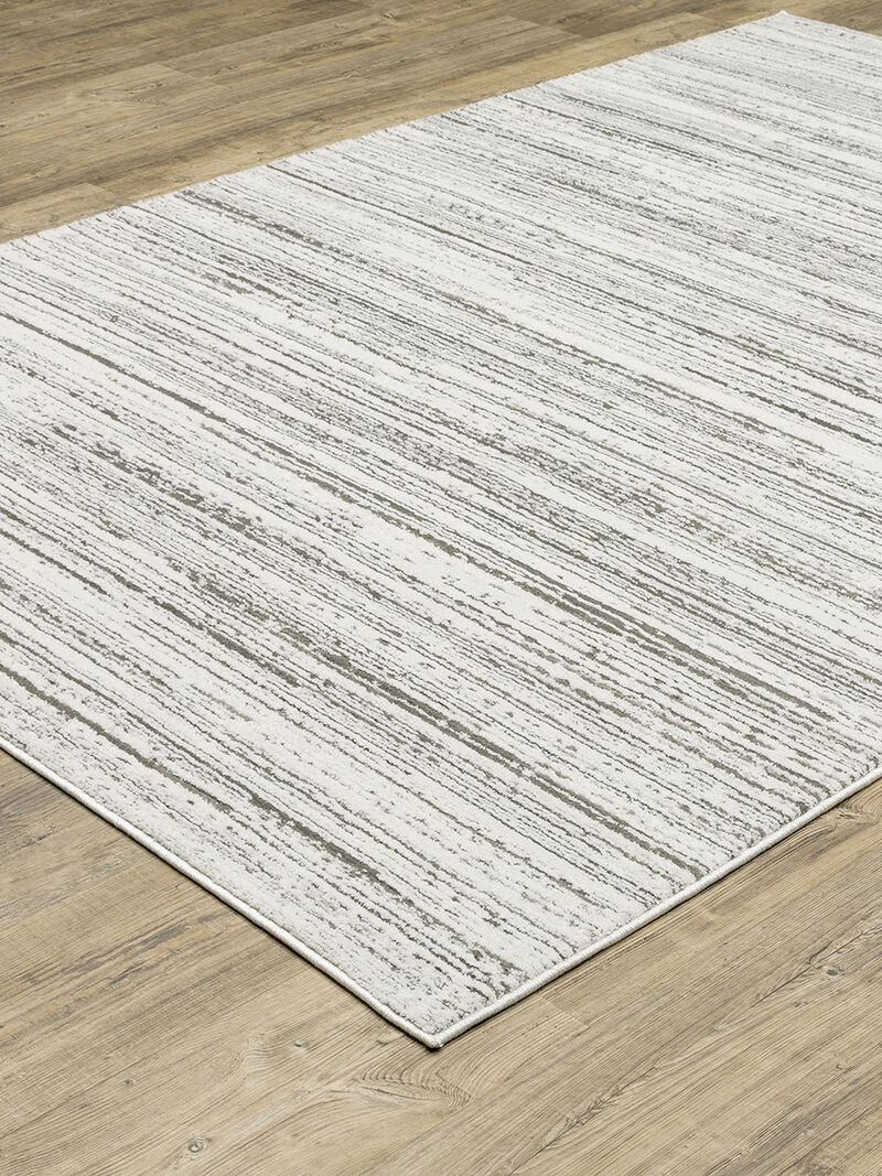 Montecito 3'3" x 5' White Rug