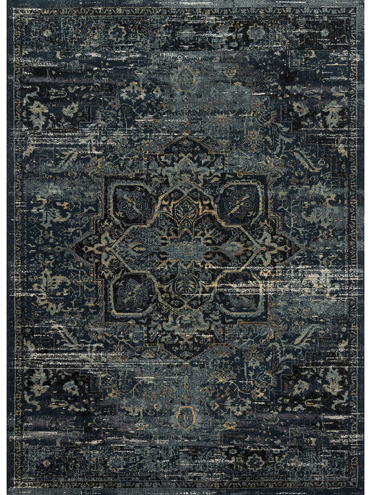 James Ocean/Onyx 11'6" x 15' Rug by Magnolia Home by Joanna Gaines