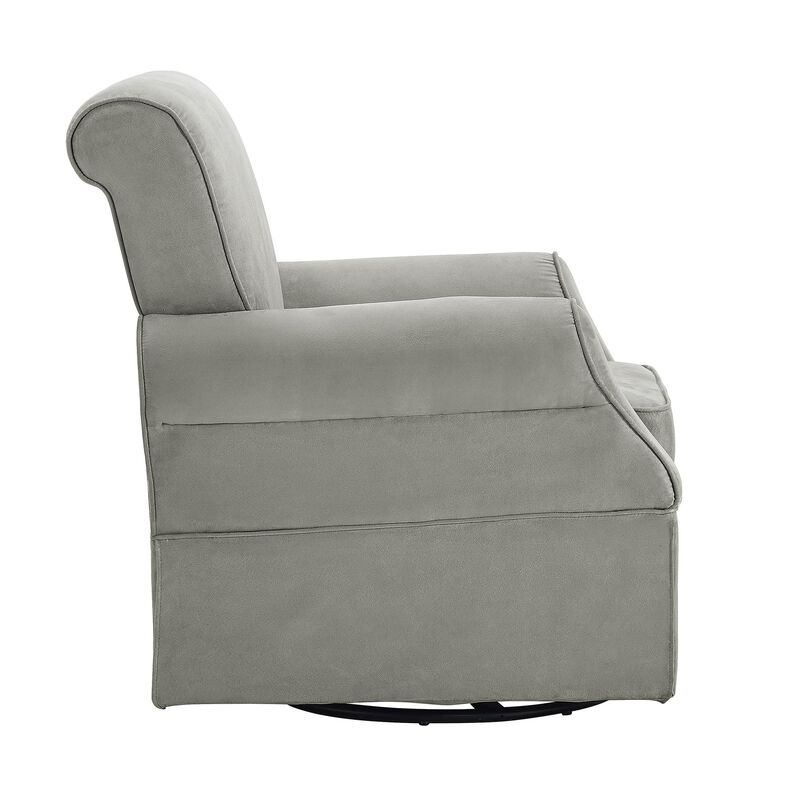 Kelyan Swivel Glider Chair & Ottoman Set